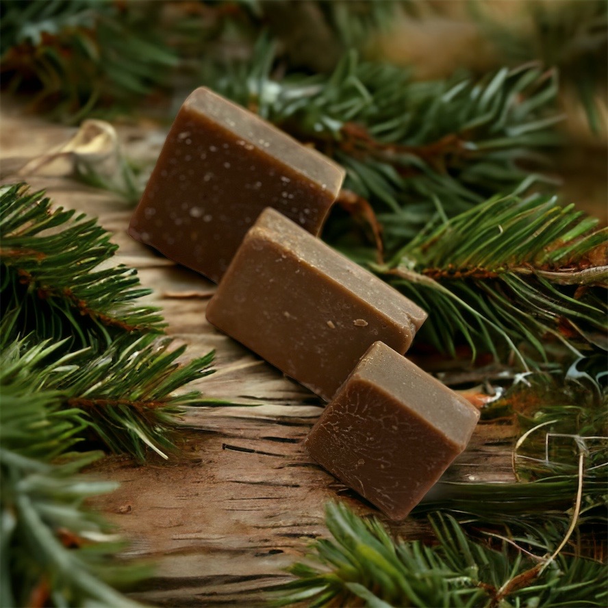 TAP HERE FOR MORE (PTB)Pine Tar Bar. This man soap is loved by women equally it comes in 3 sizes. Small (Hand Soap) Medium (Body Bar) and Large (Brick) 